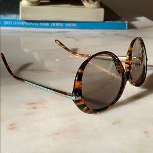 Tiffany & Co. Tortoise Print Sunglasses